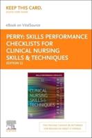 Skills Performance Checklists for Clinical Nursing Skills & Techniques - Elsevier E-book on Vitalsource Retail Access Card