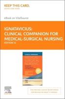 Clinical Companion for Medical-surgical Nursing - Elsevier E-book on Vitalsource Retail Access Card