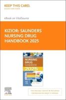 Saunders Nursing Drug Handbook 2025 - Elsevier E-book on Vitalsource Retail Access Card
