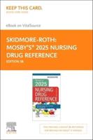 Mosby's 2025 Nursing Drug Reference - Elsevier Ebook on Vitalsource Retail Access Card