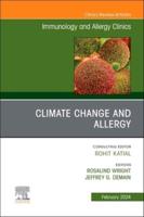 Climate Change and Allergy