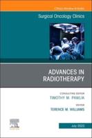 Advances in Radiotherapy