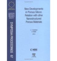 New Developments in Porous Silicon: Relation With Other Nanostructured Porous Materials
