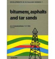 Bitumens, Asphalts and Tar Sands