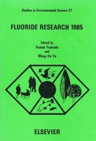 Fluoride Research 1985