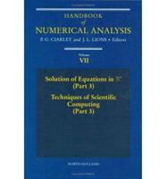 Handbook of Numerical Analysis