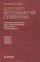 Elsevier's Dictionary of Cybernyms