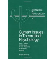 Current Issues in Theoretical Psychology
