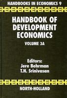 Handbook of Development Economics. Vol.3A