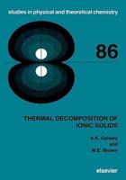 Thermal Decomposition of Ionic Solids