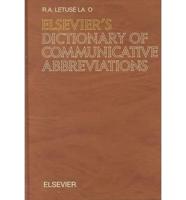 Elsevier's Dictionary of Communicative Abbreviations