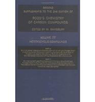 Second Supplements to the 2nd Edition of Rodd's Chemistry of Carbon Compounds