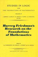 Harvey Friedman's Research on the Foundations of Mathematics