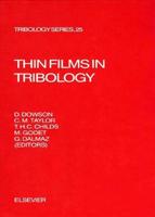 Thin Films in Tribology