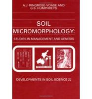 Soil Micromorphology