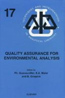 Quality Assurance for Environmental Analysis