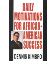 Daily Motivations for African-american Success