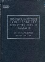 Mullany and Handford's Tort Liability for Psychiatric Damage