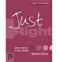 Just Right Teacher's Book