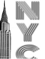 New York City  Chrysler Building Writing  Drawing Journal
