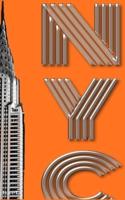 Iconic New York City Chrysler Building $ir Michael designer  creative drawing journal