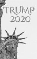 Trump-2020 Statue  of liberty  writing Drawing Journal.