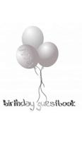 Ballon Birthday Guest Book