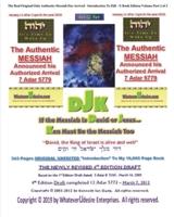 If The Messiah Is David Or Jesus - Ken Must Be The Messiah Too!  The "Introduction To DjK" - Volume Edition Part 2 of 2