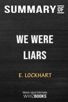 Summary of We Were Liars: Trivia/Quiz for Fans