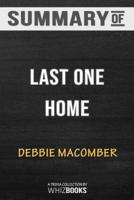Summary of Last One Home: A Novel: Trivia/Quiz for Fans