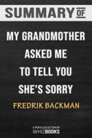 Summary of My Grandmother Asked Me to Tell You She's Sorry: Trivia/Quiz for Fans