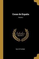 Cosas De España; Volume I