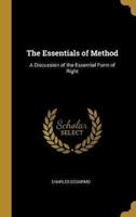 The Essentials of Method