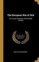 The European War of 1914
