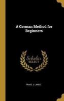 A German Method for Beginners