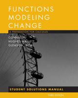 Functions Modeling Change Student Solutions Manual