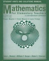Mathematics for Elementary Teachers. Student Solutions Manual