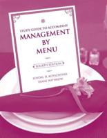Study Guide to Accompany Management by Menu