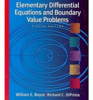 Elementary Differential Equations and Boundary Value Problems 8th Edition ODE Architect CD With MATLAB Tutorial CD and Wiley Plus Set