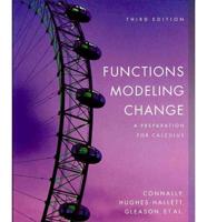 Functions Modeling Change