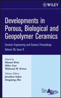 Developments in Porous, Biological and Geopolymer Ceramics
