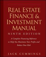 Real Estate Finance & Investment Manual