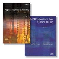 SAS System for Regression + Applied Regression Modeling