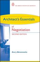Architect's Essentials of Negotiation