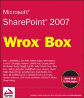 Microsoft SharePoint 2007 Wrox Box