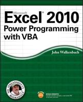 Excel 2010 Power Programming With VBA