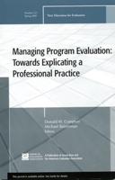 Managing Program Evaluation