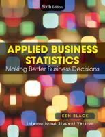 Applied Business Statistics