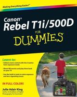 Canon EOS Rebel T1i/500D for Dummies