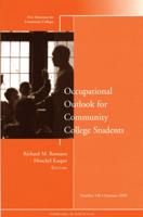 Occupational Outlook for Community College Students